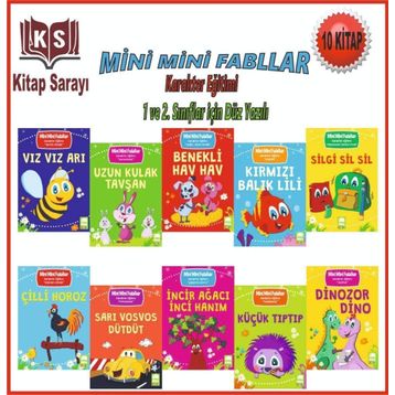 Mini Mini Fabllar Seti 10 Kitap Takım - Fatma Işık