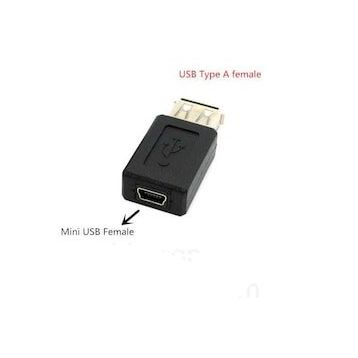 Mini Usb Dişi-Usb Dişi Çevirici
