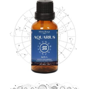 Minia Bahçe 10 ml Kova Burcu Aquarius Uçucu Yağ Karışımı
