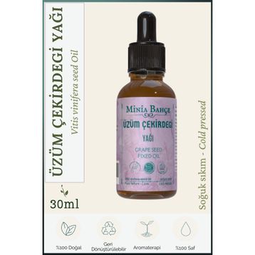 Minia Bahçe 30 ml Üzüm Çekirdeği Kalıcı Yağı