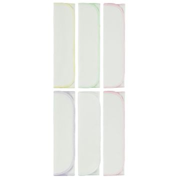 Minidamla 20x20 cm Pembe Bebek 6'lı Ağız Mendili