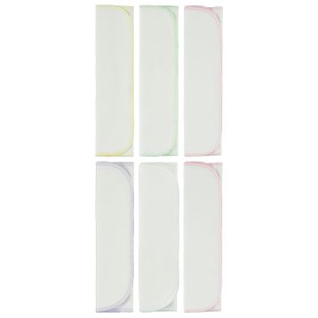 Minidamla 20x20 cm Pembe Bebek 6'lı Ağız Mendili