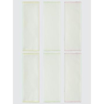 Minidamla 20x20 cm Pembe Bebek 6'lı Ağız Mendili