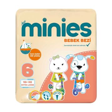 Minies 6 Numara Extra Large Bebek Bezi