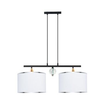 Minimal E-Ticaret Lambent Line Crystal Plafonyer Kumaş Avize