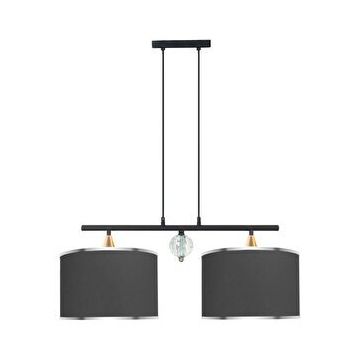 Minimal E-Ticaret Lambent Line Crystal Plafonyer Kumaş Avize