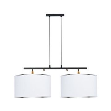 Minimal E-Ticaret Lambent Line Mega Plafonyer Kumaş Avize