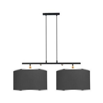 Minimal E-Ticaret Lambent Line Mega Plafonyer Kumaş Avize