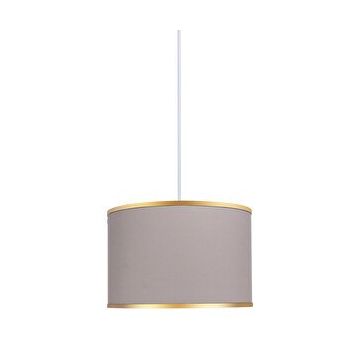 Minimal E-Ticaret Viscose 30x30x21 Vizon Bej Kumaş Avize