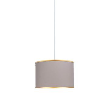 Minimal E-Ticaret Viscose 35x35x21 Vizon Bej Kumaş Avize