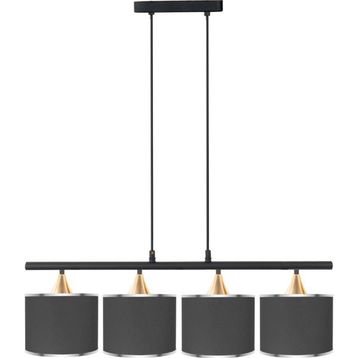 Minimal Lambent Line Maxi Plafonyer Kumaş Gri Avize