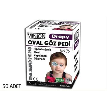 Minion Dropy Çocuk 50'li Göz Pedi