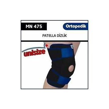 Minion No: 2 Örme Patella Ligament Destekli Dizlik