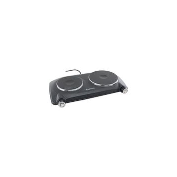 Minisan MS-5012 Çiftli Elektrikli Siyah Plate Ocak