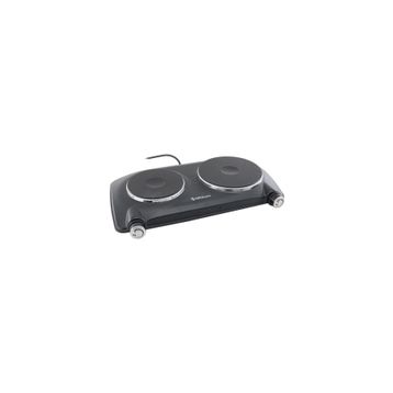 Minisan MS-5012 Çiftli Elektrikli Siyah Plate Ocak