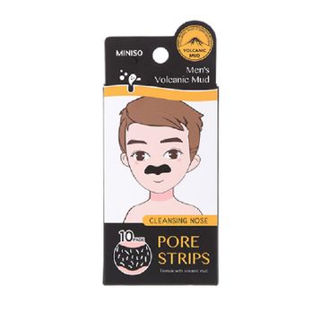 Miniso Volkanik Çamurlu 10 Paket Erkek Burun Bandı