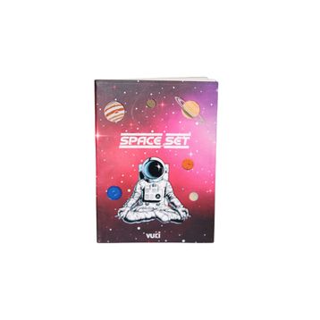 Miniso Vuki 12*8,5 cm Astronot Minik Not Defteri
