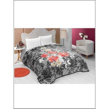 Mink Lacasa 1090 Gri 200x240 cm Çift Kişilik Battaniye