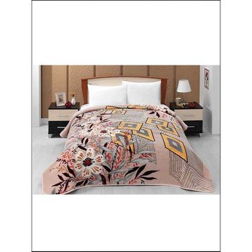 Mink Lacasa 1093 Bej 200x240 cm Çift Kişilik Battaniye