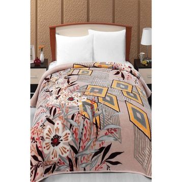 Mink Lacasa 1093 Bej 200x240 cm Çift Kişilik Battaniye