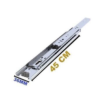 Minnes 36 mm Teleskopik Çekmece Rayı
