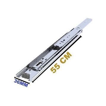 Minnes 36 mm Teleskopik Çekmece Rayı