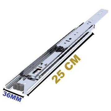 Minnes 36 mm Teleskopik Çekmece Rayı