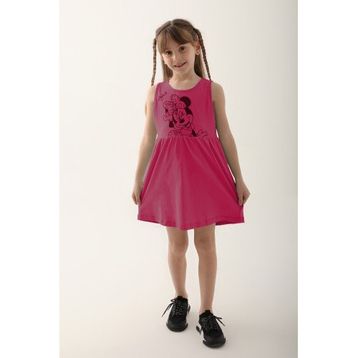 Minnie Mouse D4860-3 Karanfil Kız Çocuk Elbise