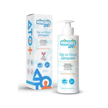 Minoris 400 ml ATO+ Saç ve Vücut Şampuanı