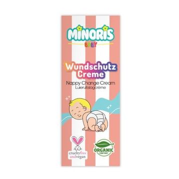 Minoris Baby Vegan 55 gr Pişik Kremi