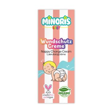 Minoris Baby Vegan 55 gr Pişik Kremi