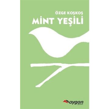 Mint Yeşili Ahşap Kuş - Özge Koşkoş