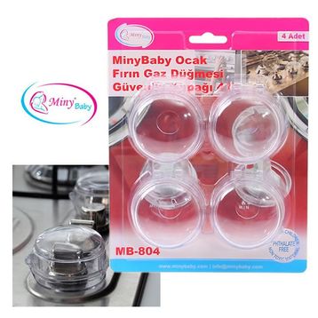 Miny Baby 2'li Ocak Fırın Gaz Düğmesi Güvenlik Kapağı