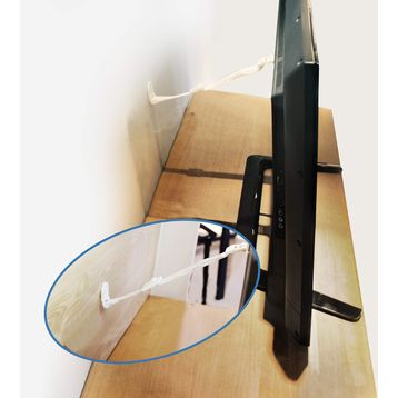 Miny Baby MB753 Beyaz Metal Başlıklı Deprem Güvenlik Kayışı