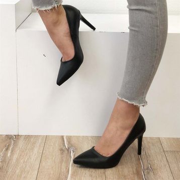 Mio Gusto Basic Siyah Stiletto