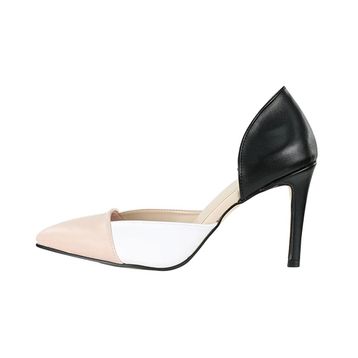 Mio Gusto Brien 3 Renkli Ten Stiletto