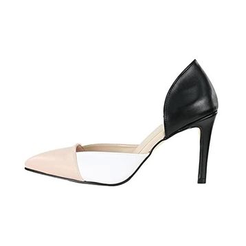 Mio Gusto Brien 3 Renkli Ten Stiletto