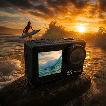 Mioji Action 12X 4K Aksiyon Kamera