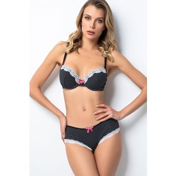 Miorre Puantiyeli Push-up Sütyen Takım
