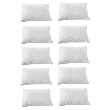 Mira Home 10'lu 100 Pamuk 50X70 Kapitoneli Yastık Koruyucu