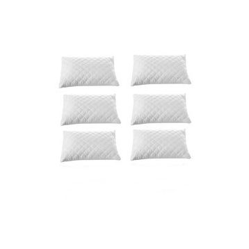 Mira Home 6'lı 50x70 cm %100 Pamuk Kapitoneli Yastık Koruyucu
