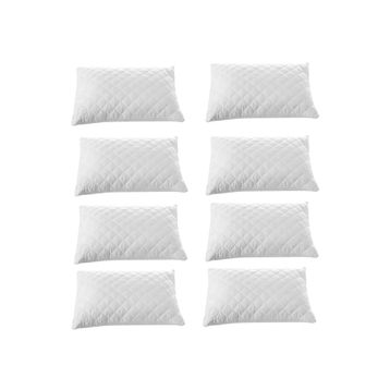 Mira Home 8'li 50x70 cm %100 Pamuk Kapitoneli Yastık Koruyucu