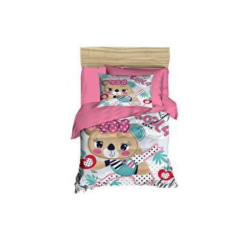 Mira Home Baby Koala Dijital Baskılı 3D Pamuklu Yenidoğan Bebek Nevresim Takımı