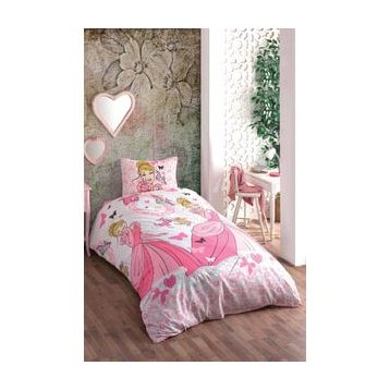 Mira Home Prenses 100x100 cm Tek Kişilik Genç Kız Çocuk Nevresim Takımı