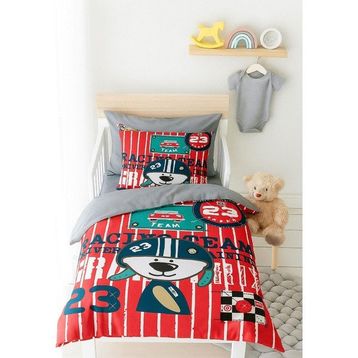 Mira Home Racing Team %100 Pamuklu Yenidoğan Erkek Bebek Nevresim Takımı