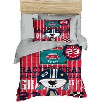 Mira Home Racing Team %100 Pamuklu Yenidoğan Erkek Bebek Nevresim Takımı