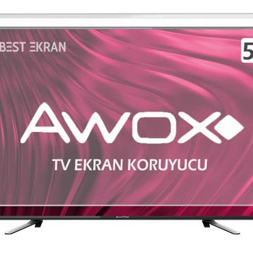 Mira Panel Awox Kırılmaz Nano 2 mm 50 inç TV Ekran Koruyucu