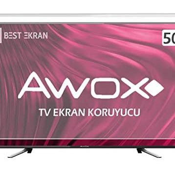 Mira Panel Awox Kırılmaz Nano 2 mm 50 inç TV Ekran Koruyucu