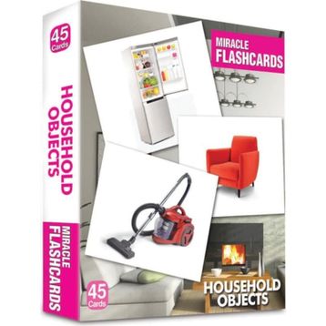 MIRACLE FLASHCARDS - HOUSEHOLD OBJECTS 1 - GENEL