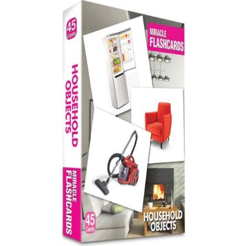 MIRACLE FLASHCARDS - HOUSEHOLD OBJECTS 1 - GENEL